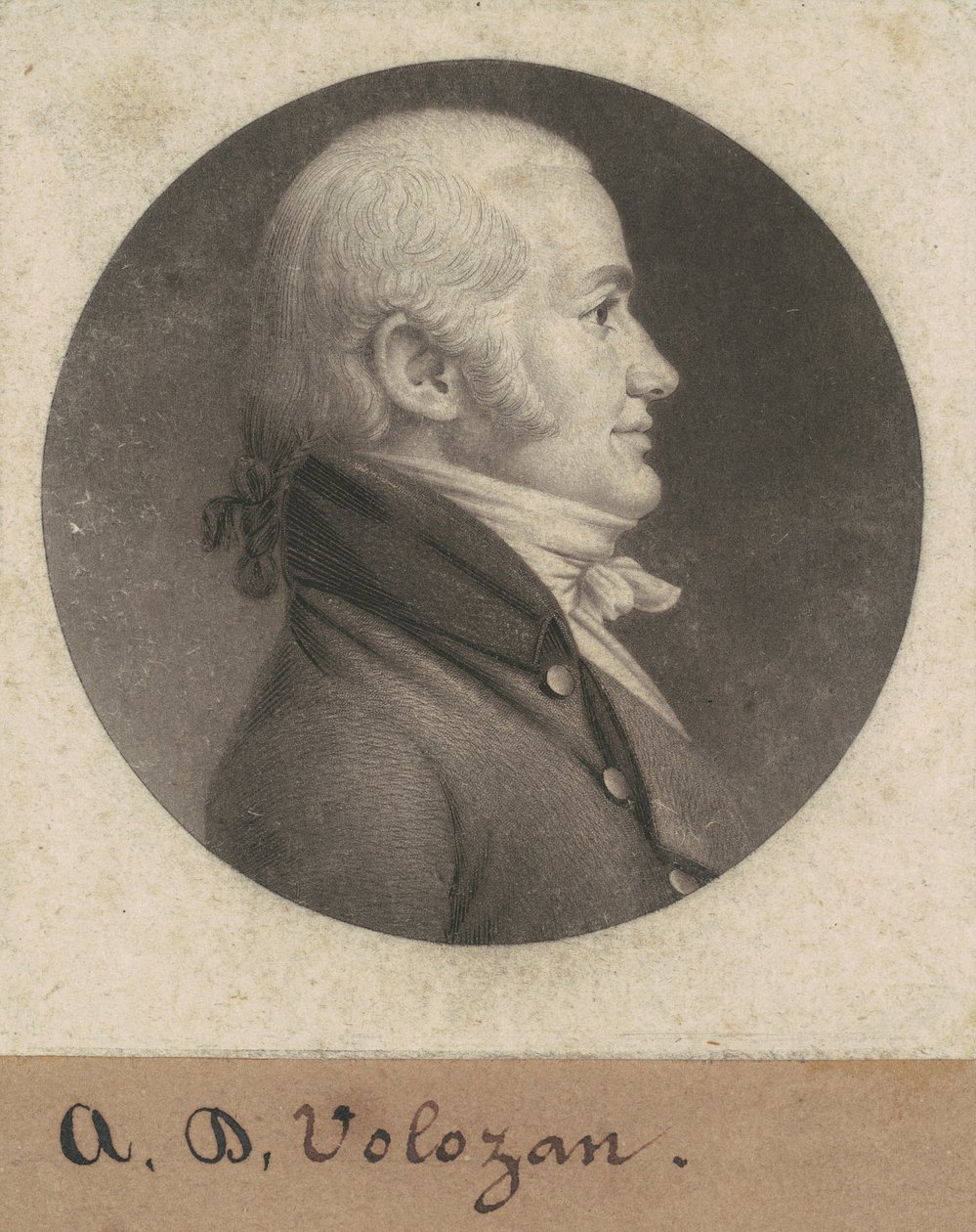 Tennis A. Volozan af Charles B. J. Févret de Saint Mémin