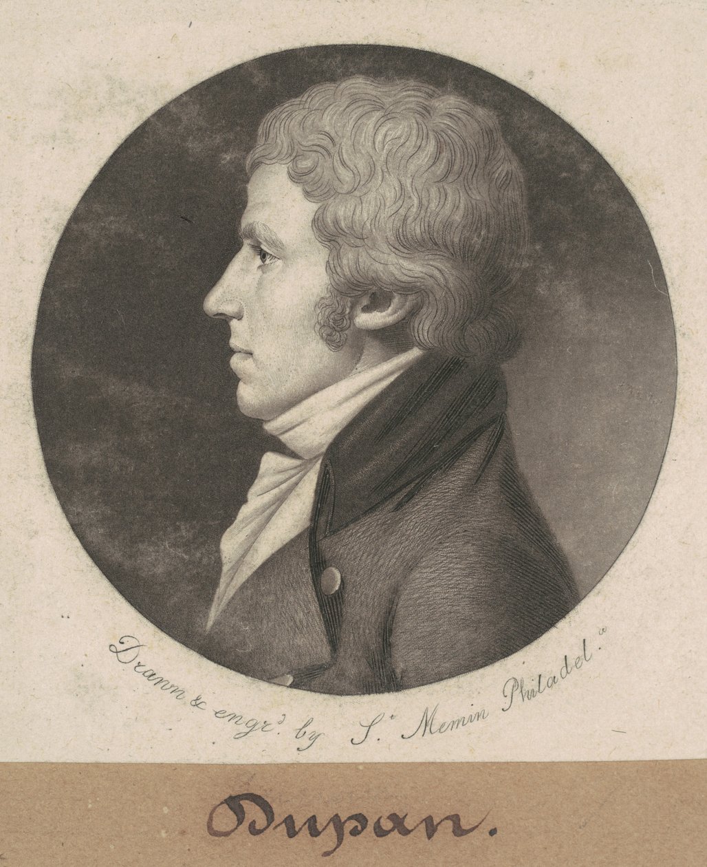 Røgelse af Charles B. J. Févret de Saint Mémin