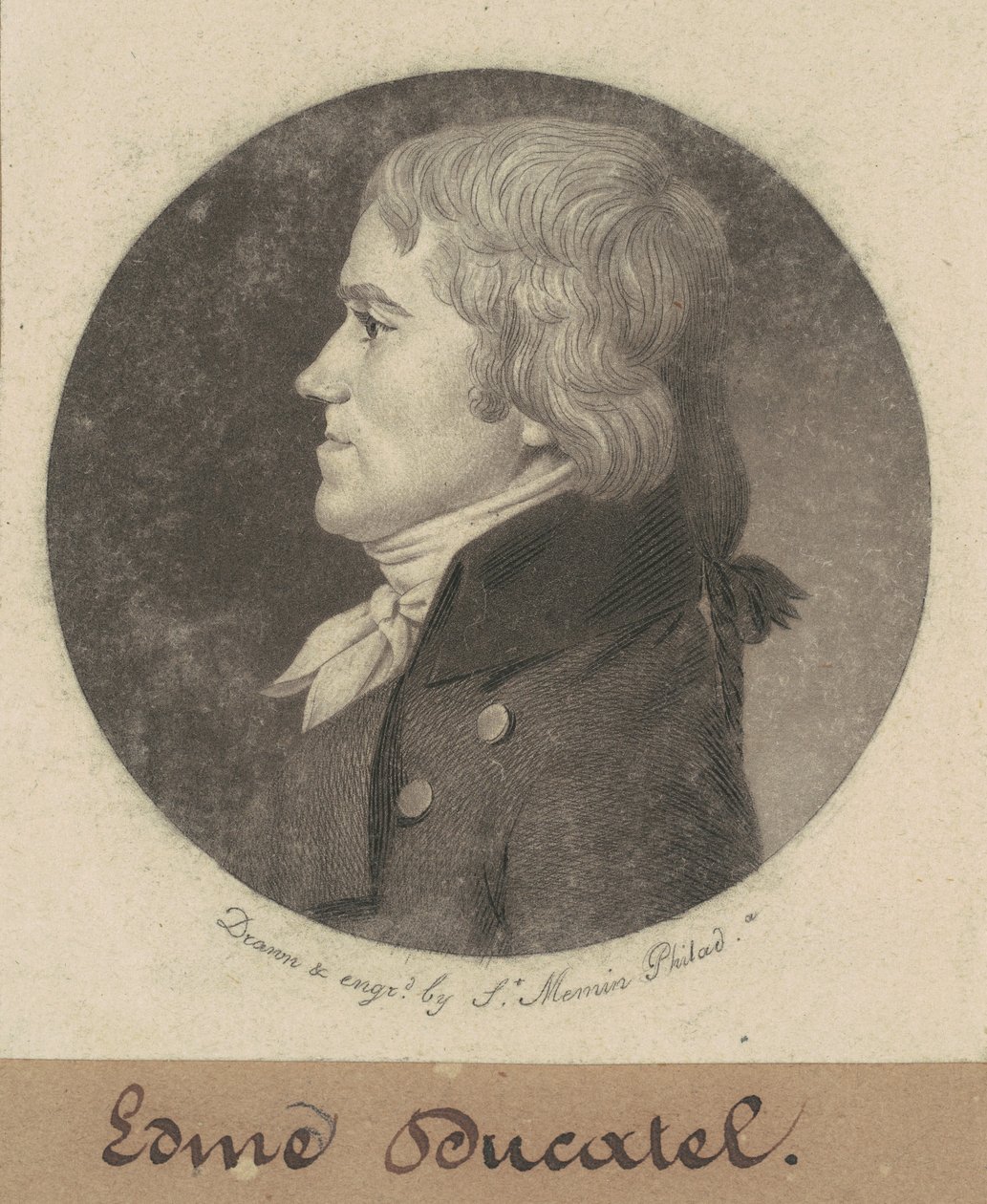 Edme Ducatel af Charles B. J. Févret de Saint Mémin