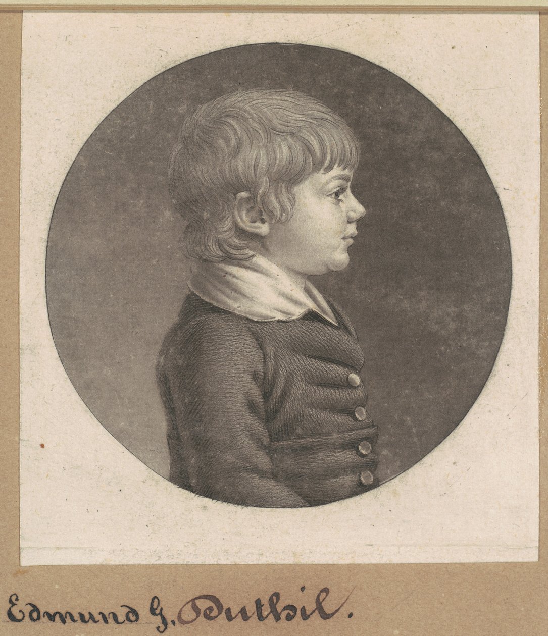 Edmund G. Dutilh af Charles B. J. Févret de Saint Mémin
