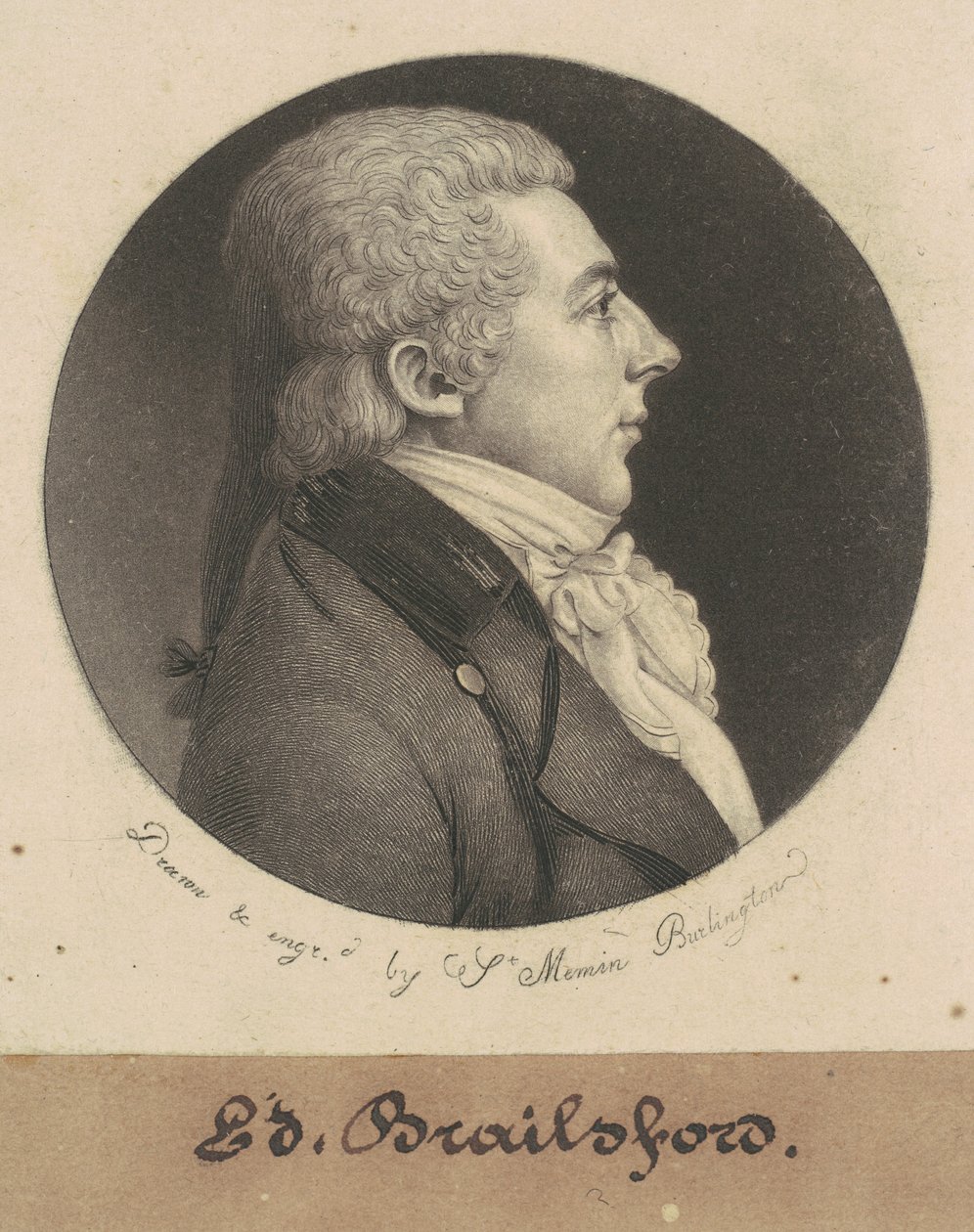 Edward Brailsford af Charles B. J. Févret de Saint Mémin
