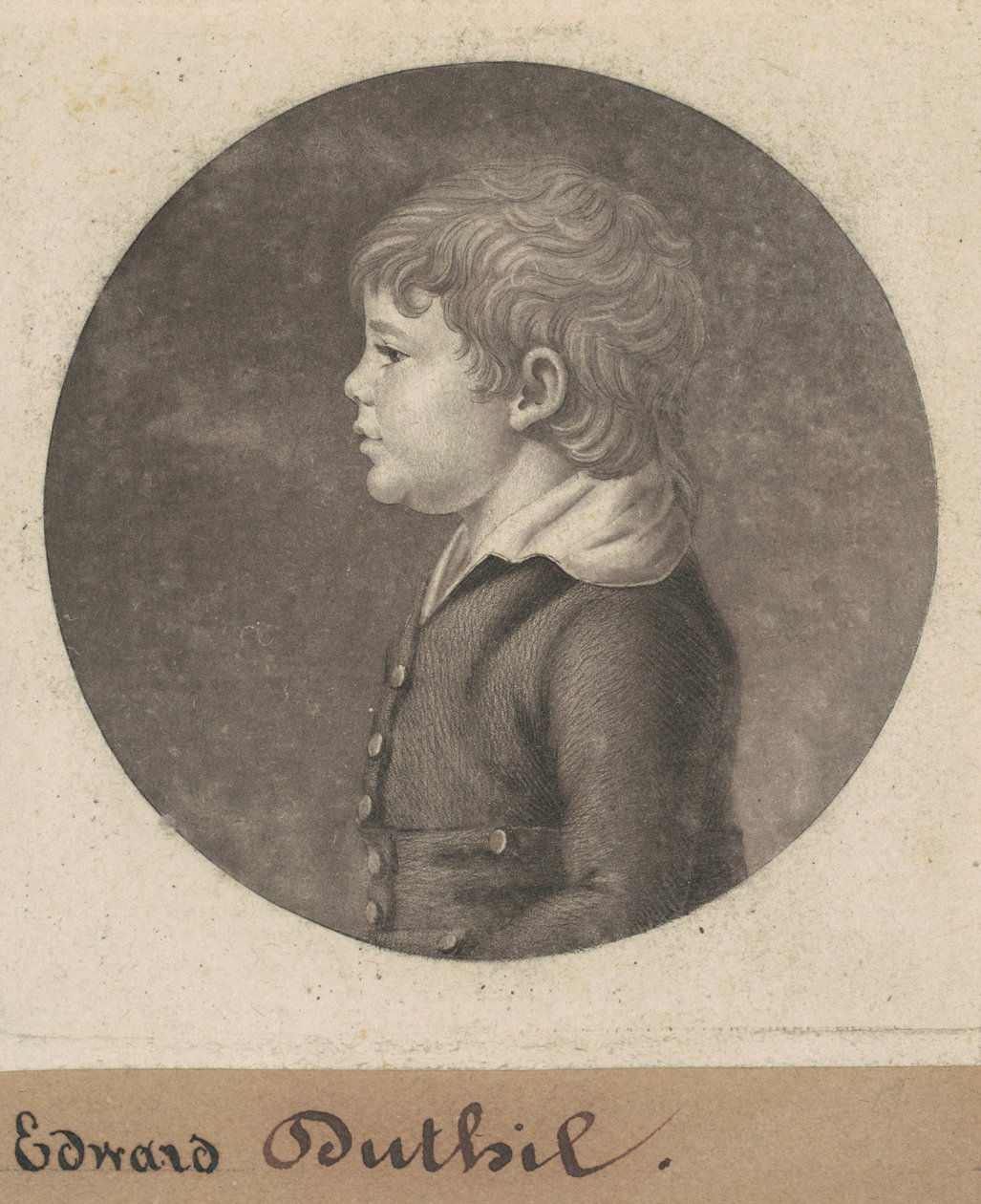 Edward Dutilh af Charles B. J. Févret de Saint Mémin