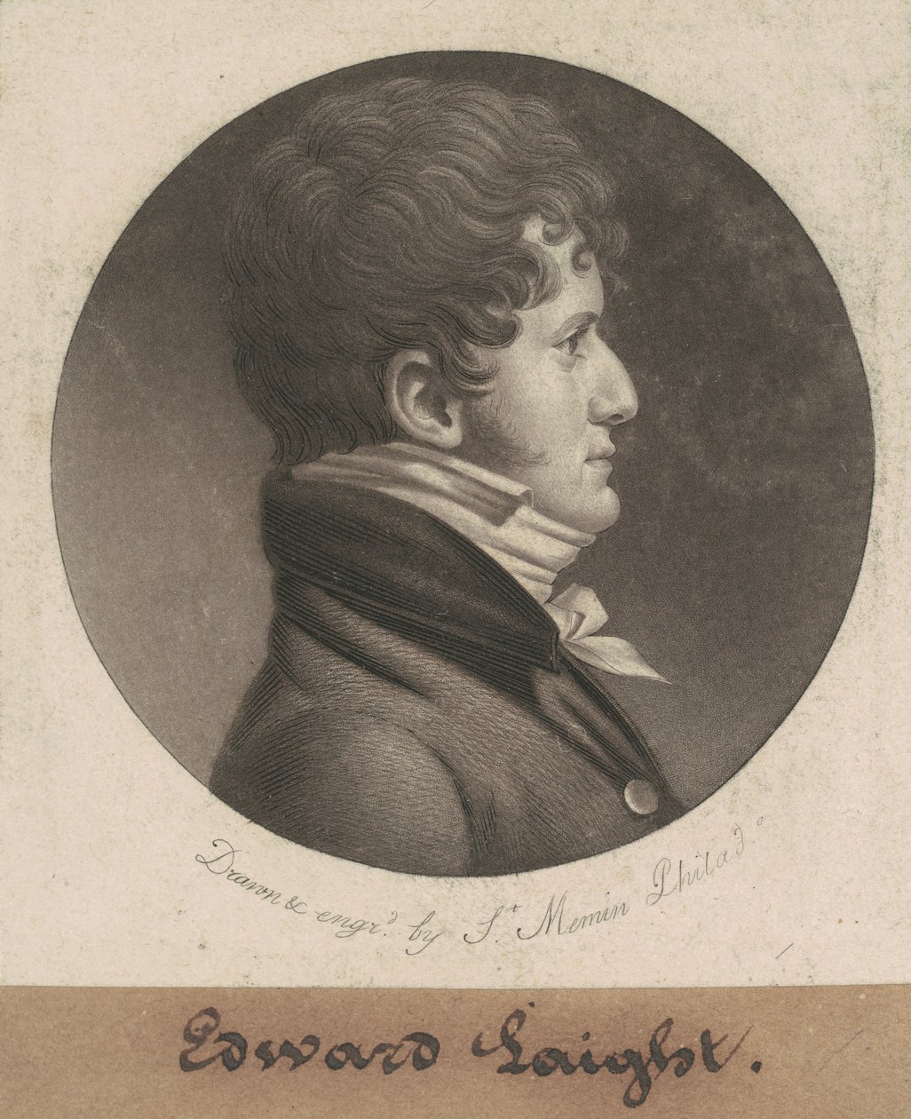 Edward Laight af Charles B. J. Févret de Saint Mémin