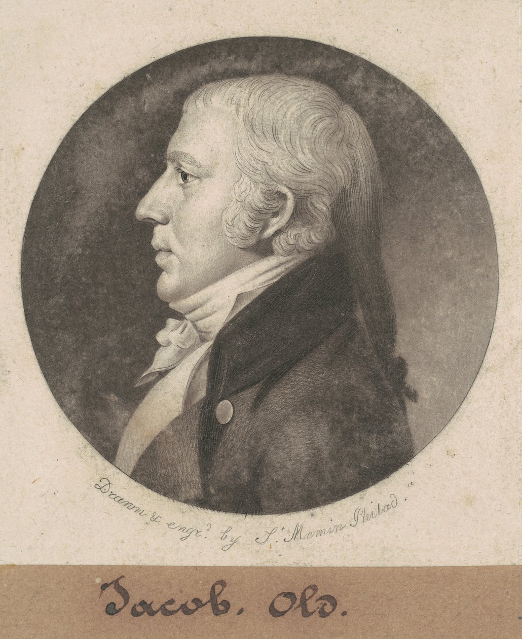 Evan William Thomas af Charles B. J. Févret de Saint Mémin