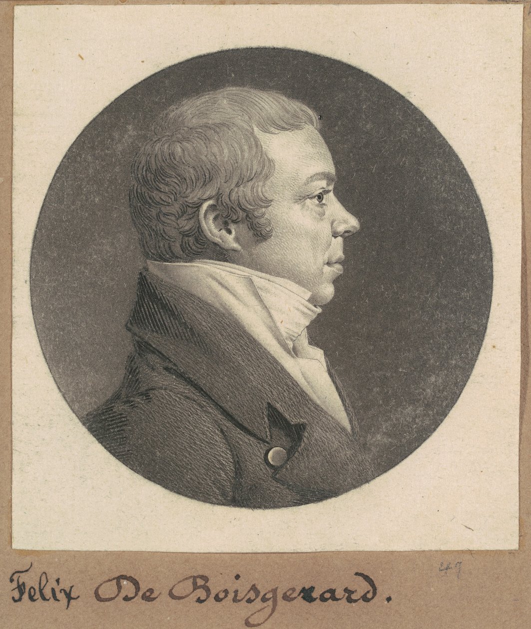 Felix Constant de Boisgerard af Charles B. J. Févret de Saint Mémin