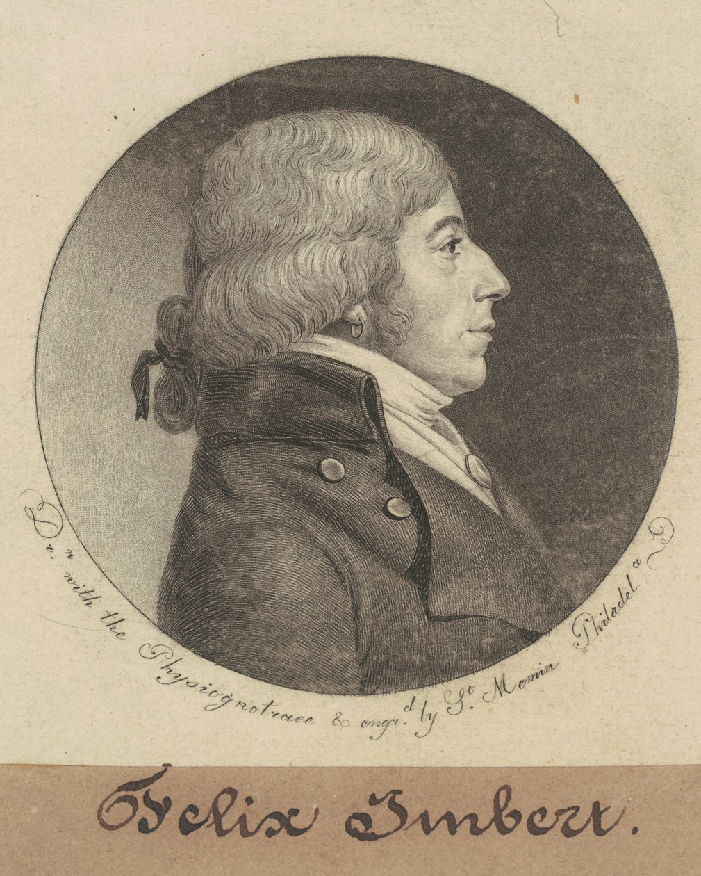Felix Imbert af Charles B. J. Févret de Saint Mémin