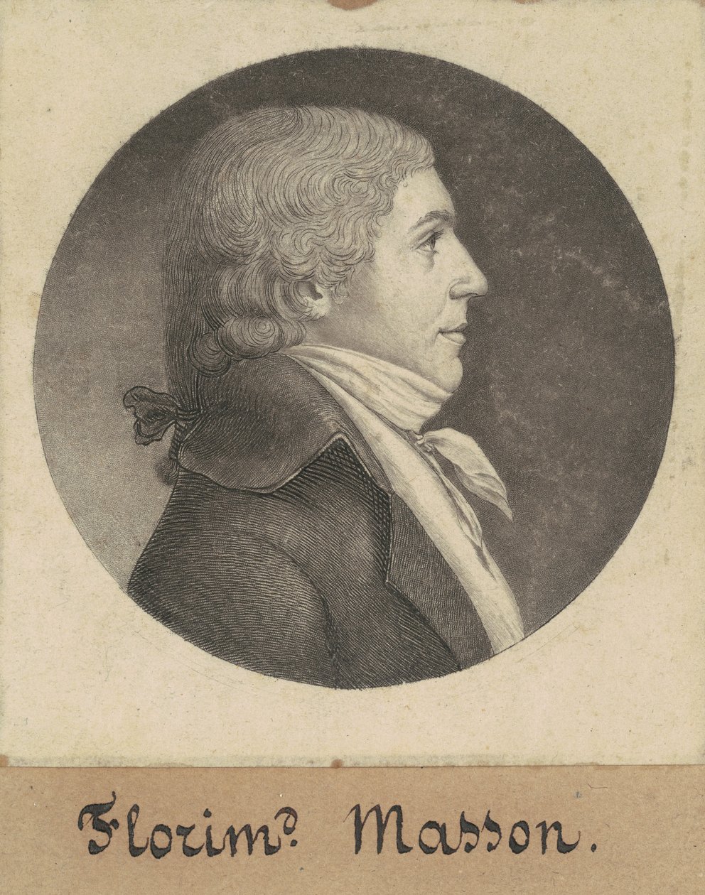 Florimond Masson af Charles B. J. Févret de Saint Mémin