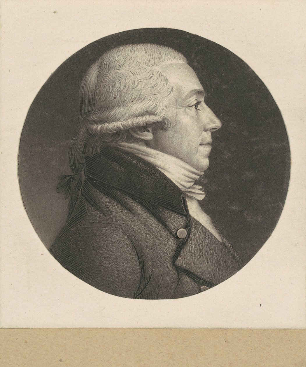 Francis Breuil af Charles B. J. Févret de Saint Mémin