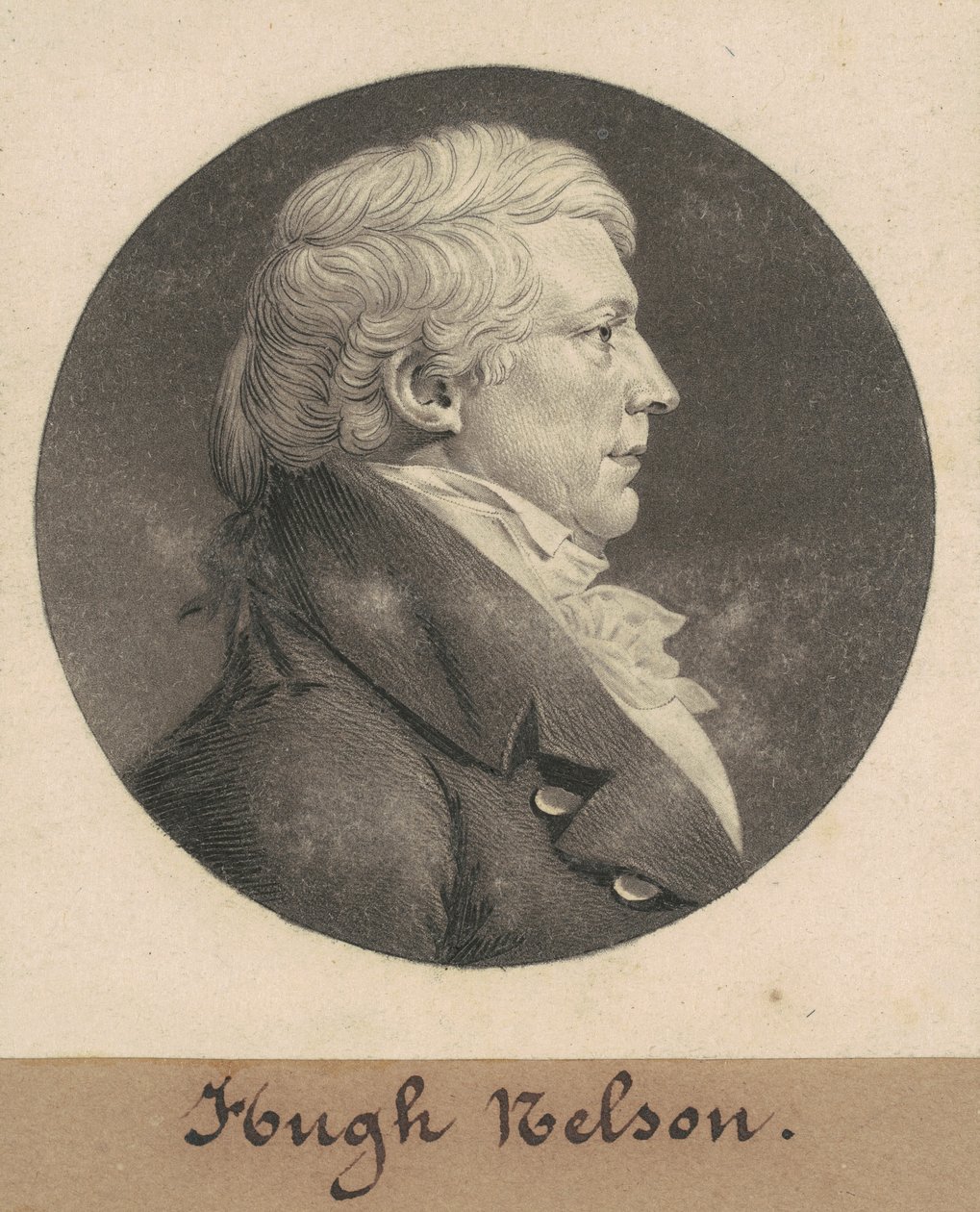 Francis Nelson af Charles B. J. Févret de Saint Mémin
