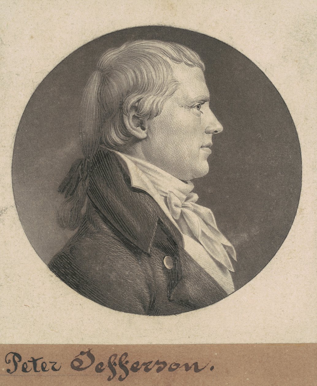 George Jefferson, Jr. af Charles B. J. Févret de Saint Mémin