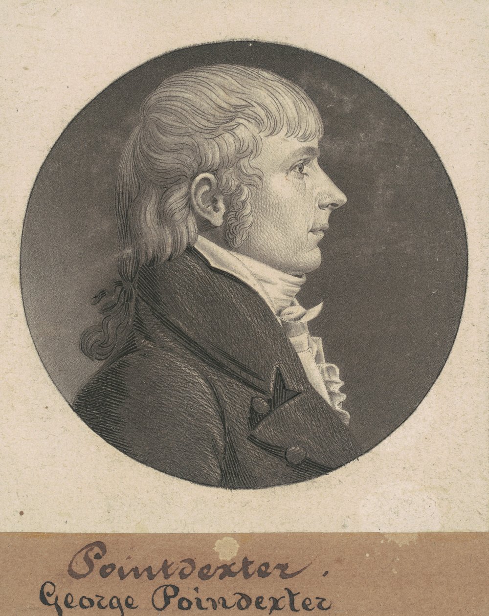 George Poindexter af Charles B. J. Févret de Saint Mémin