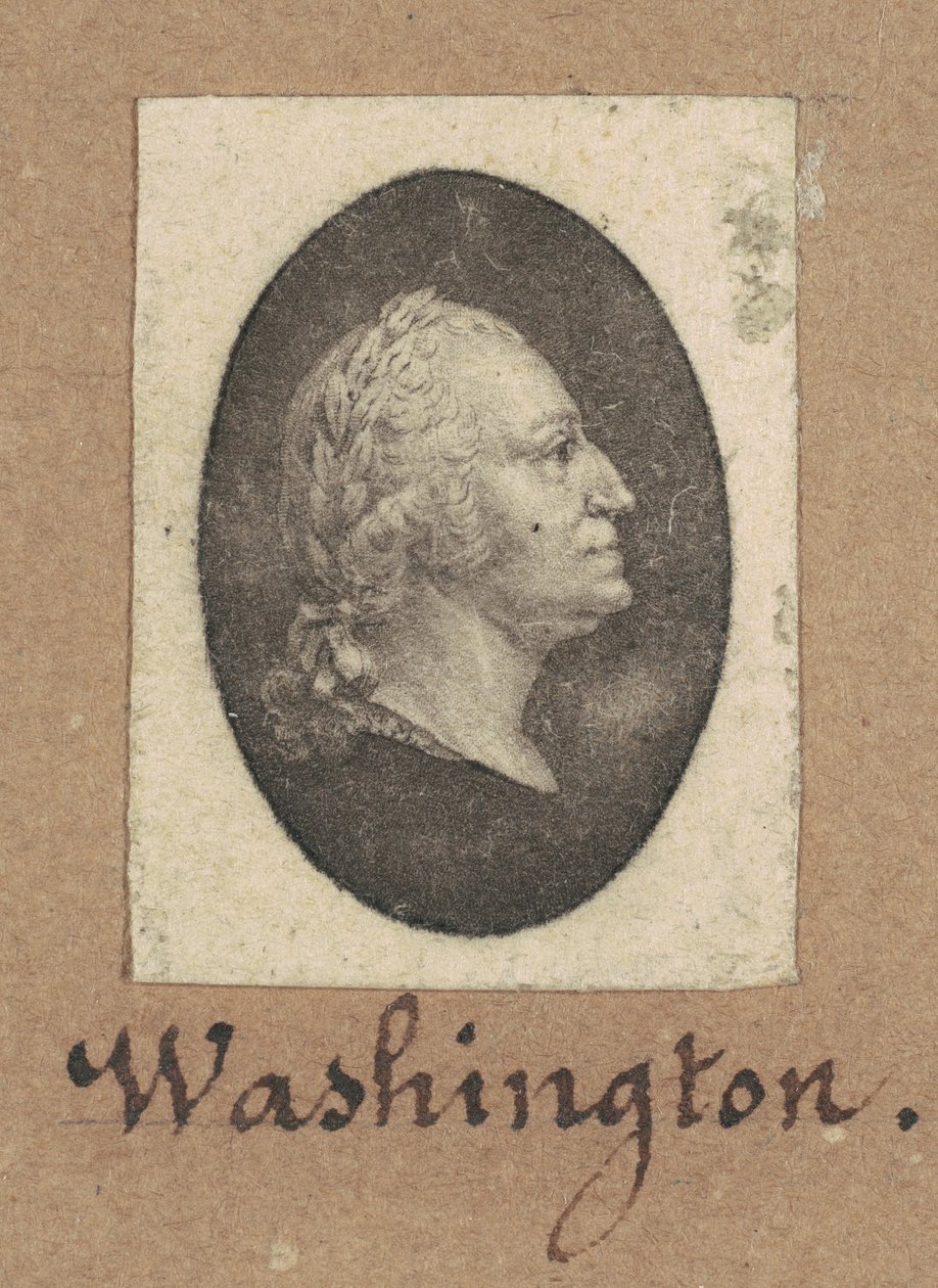 George Washington af Charles B. J. Févret de Saint Mémin