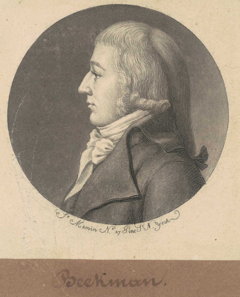 Gerard G. Beekman, Jr. af Charles B. J. Févret de Saint Mémin