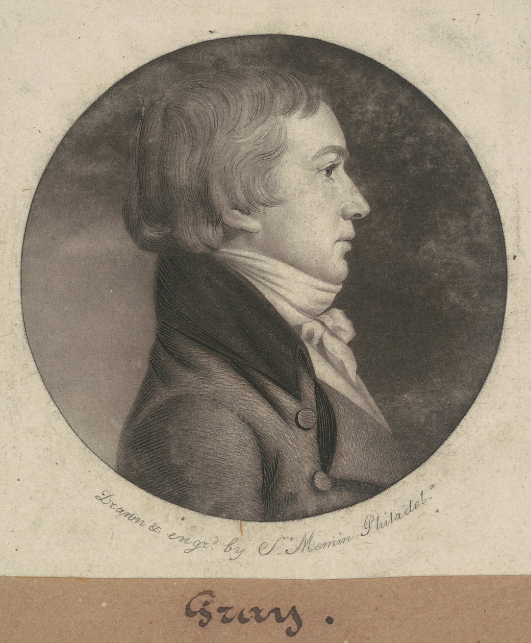 Grå af Charles B. J. Févret de Saint Mémin