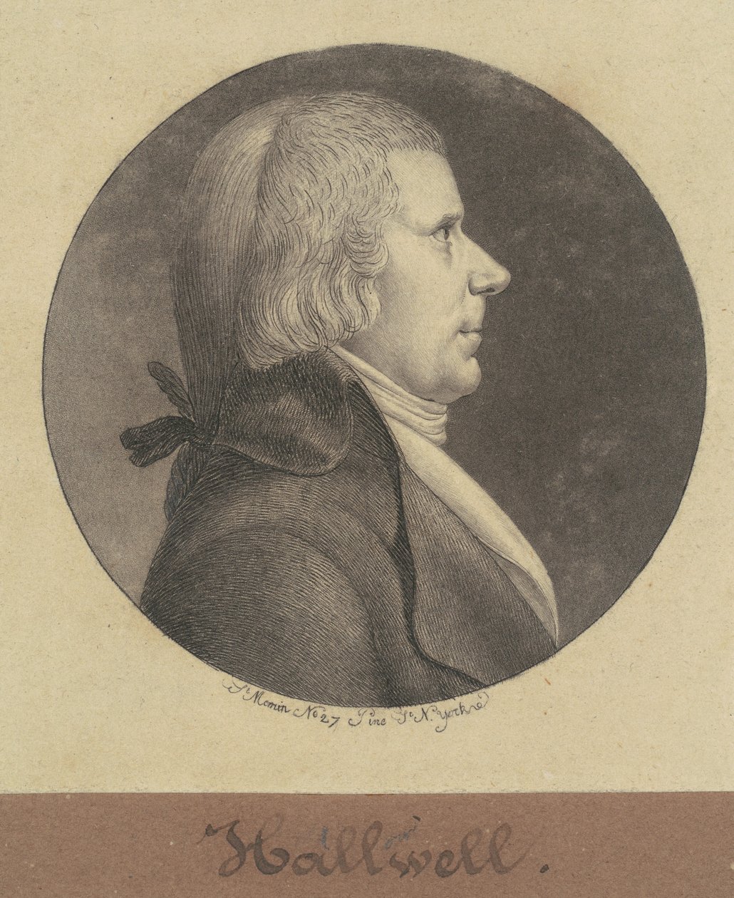 Hallwell af Charles B. J. Févret de Saint Mémin