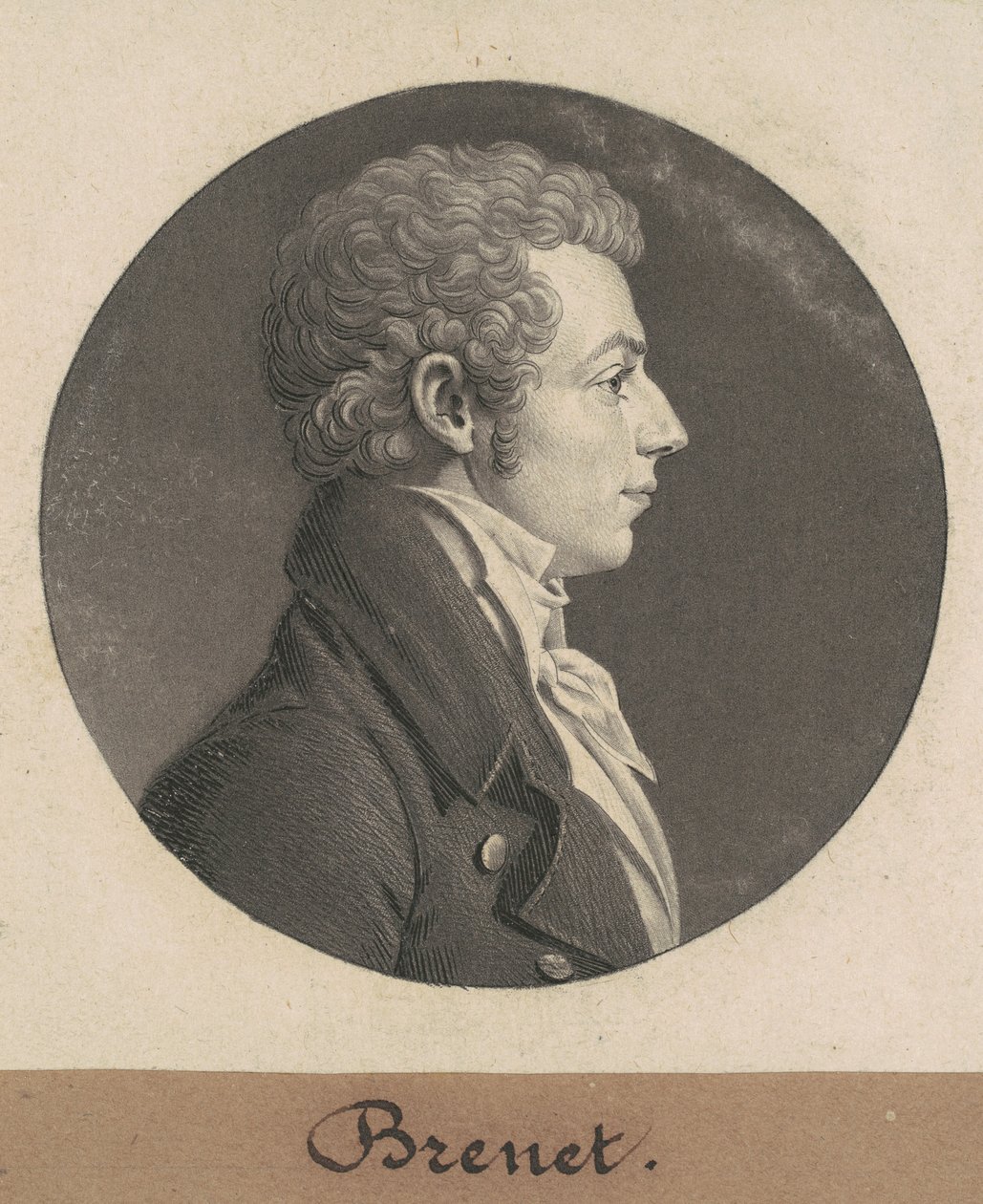 Henry Brunet af Charles B. J. Févret de Saint Mémin