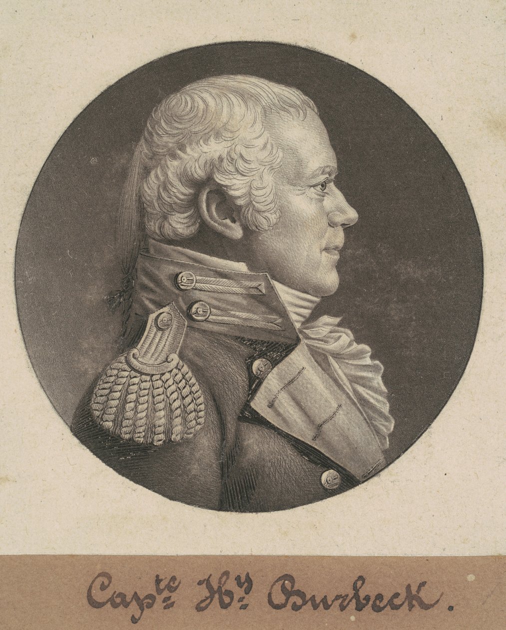 Henry Burbeck af Charles B. J. Févret de Saint Mémin