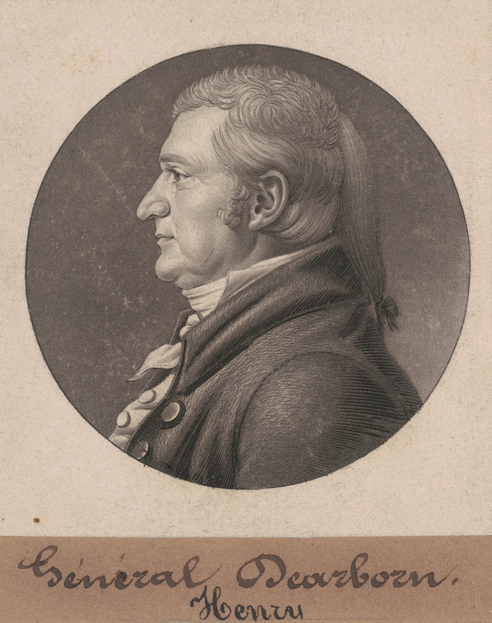 Henry Dearborn af Charles B. J. Févret de Saint Mémin