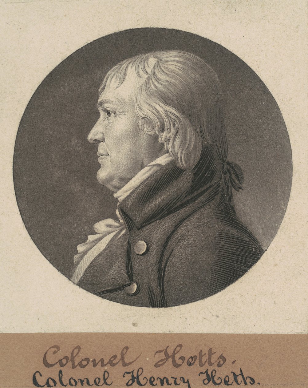 Henry Heth af Charles B. J. Févret de Saint Mémin
