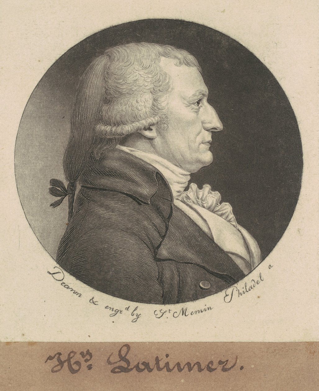 Henry Latimer af Charles B. J. Févret de Saint Mémin