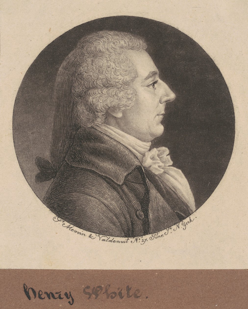 Henry White af Charles B. J. Févret de Saint Mémin