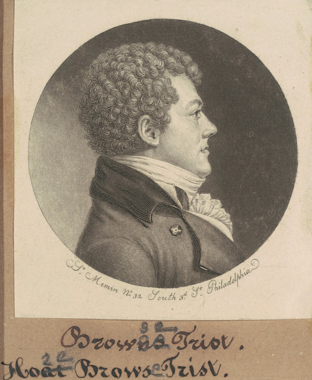 Hore Gennemse Trist af Charles B. J. Févret de Saint Mémin