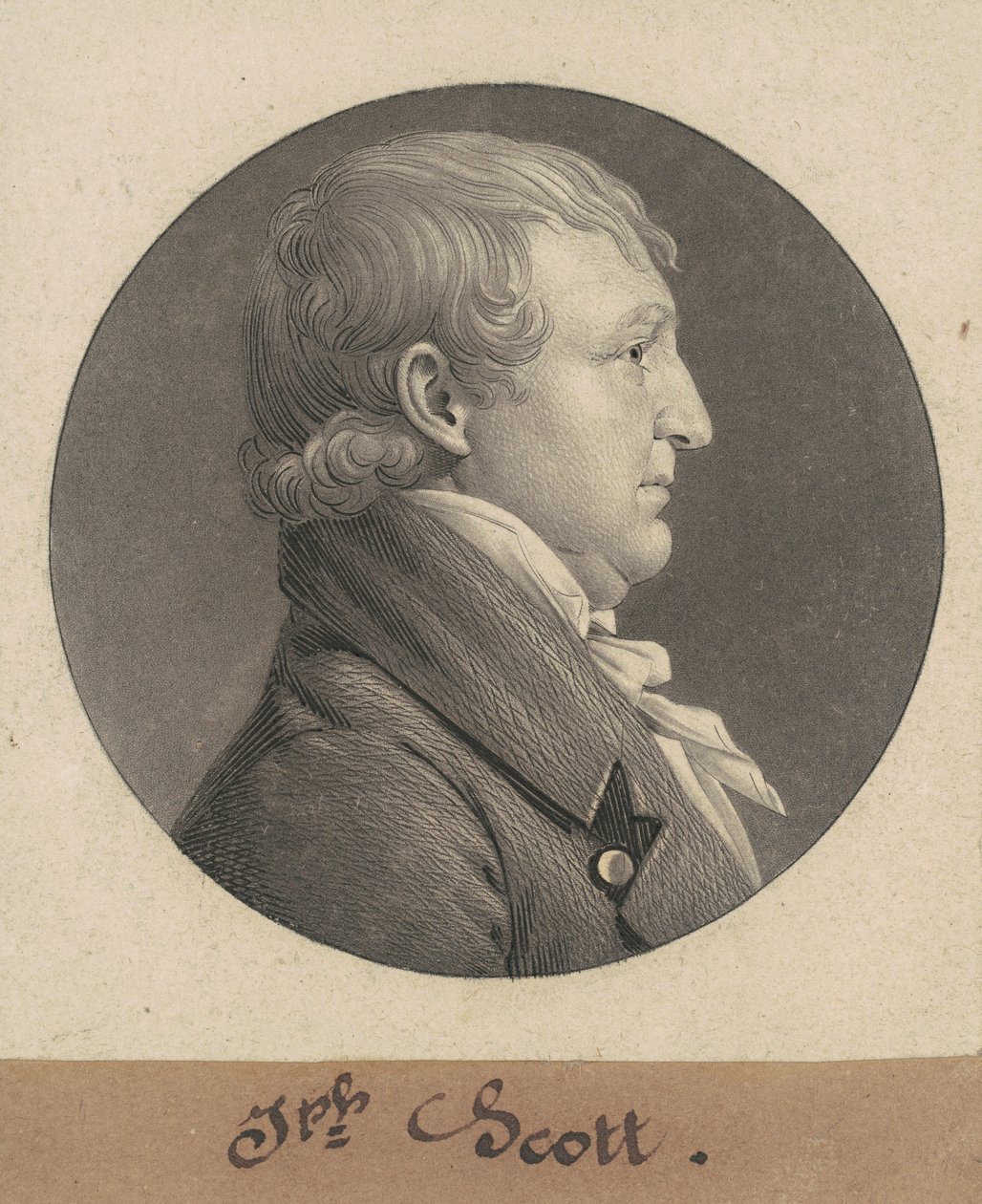 Hubbard Taylor af Charles B. J. Févret de Saint Mémin
