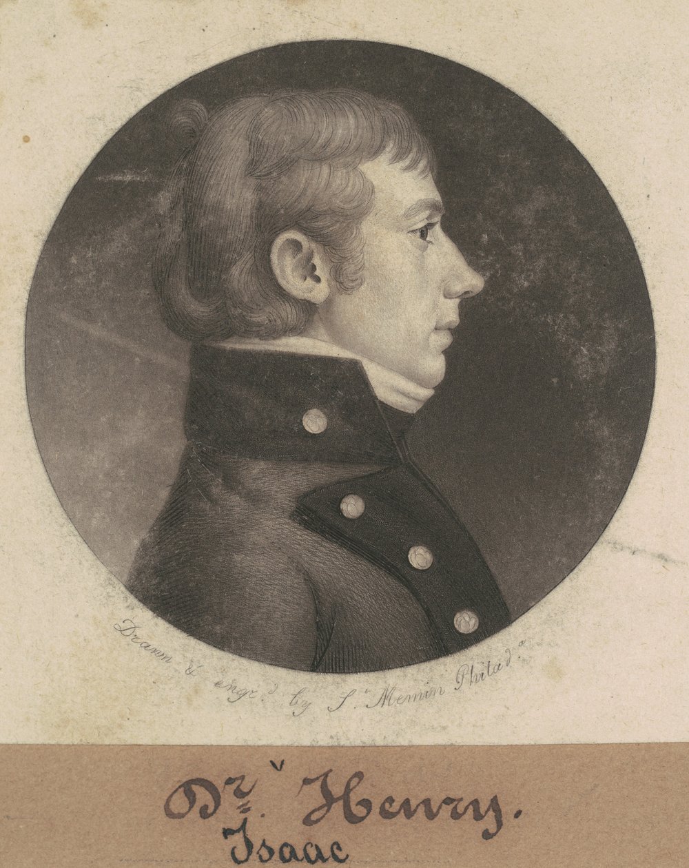Isaac Henry af Charles B. J. Févret de Saint Mémin