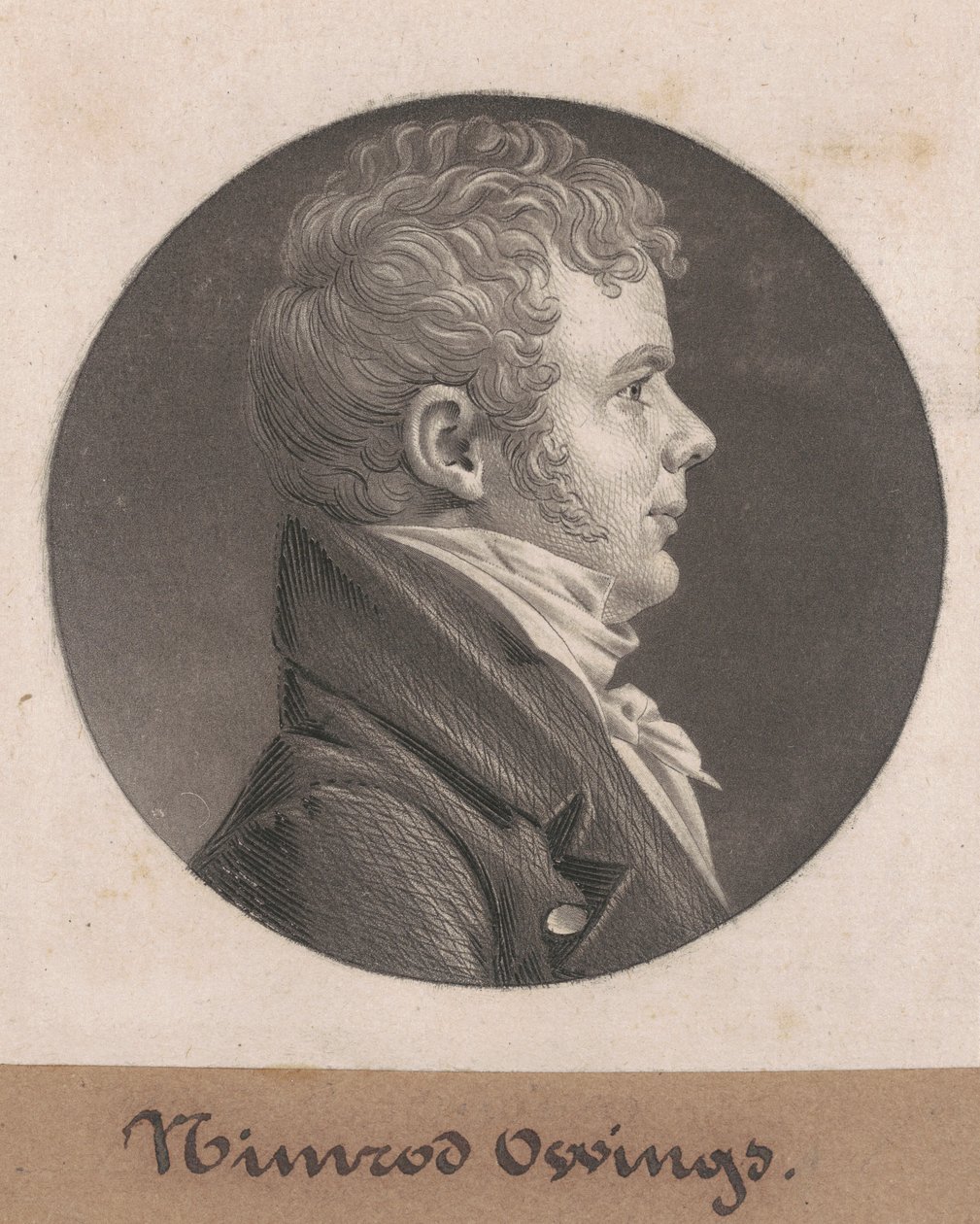 Isaac Van Bibber af Charles B. J. Févret de Saint Mémin