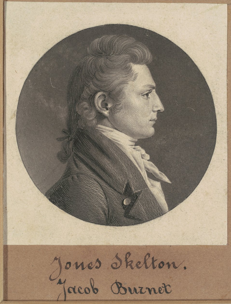 Jacob Burnet af Charles B. J. Févret de Saint Mémin