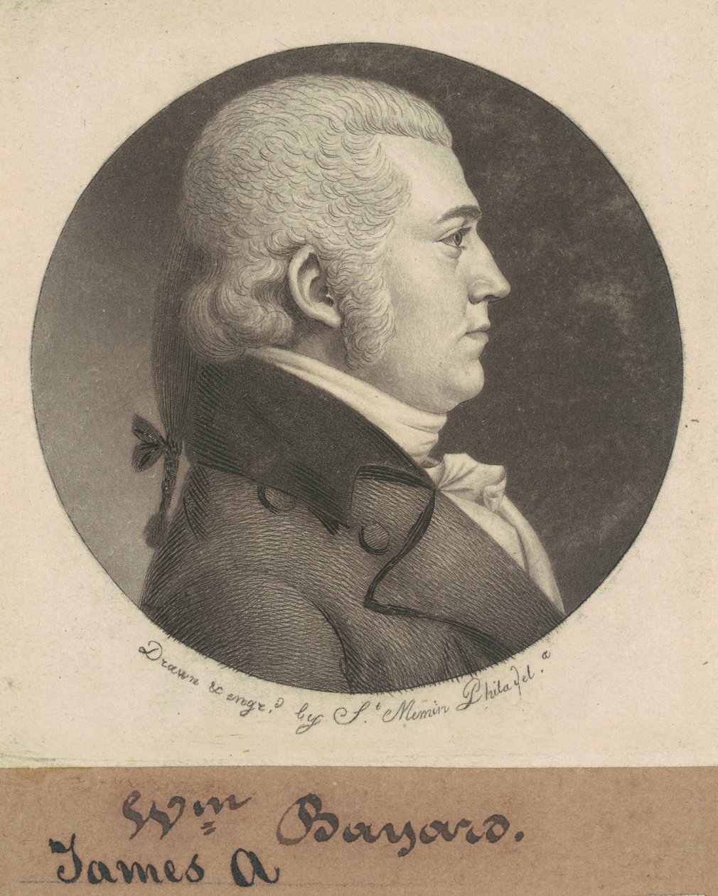 James Ashton Baird af Charles B. J. Févret de Saint Mémin
