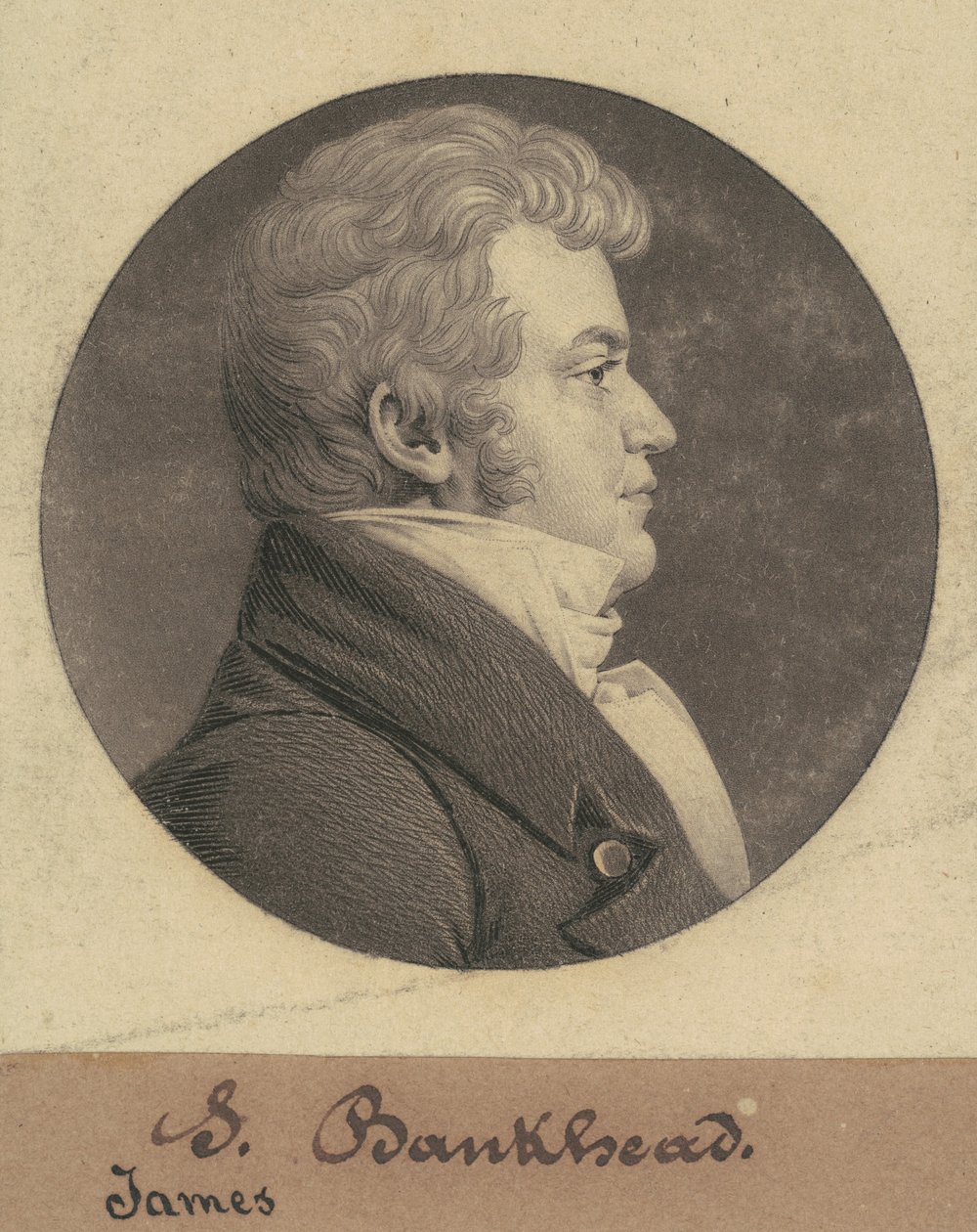 James Bankhead af Charles B. J. Févret de Saint Mémin