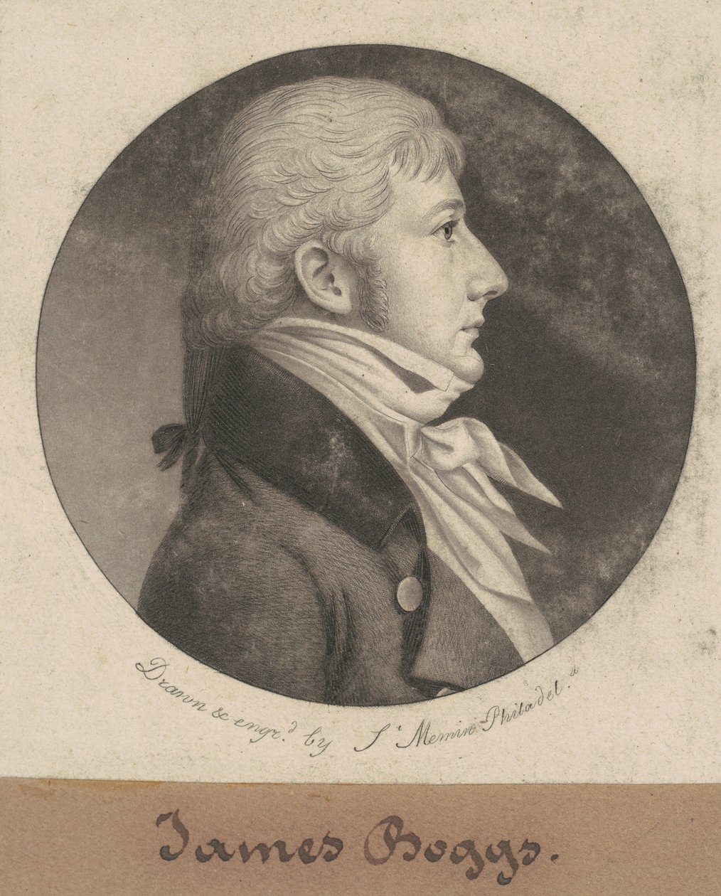 James Boggs af Charles B. J. Févret de Saint Mémin