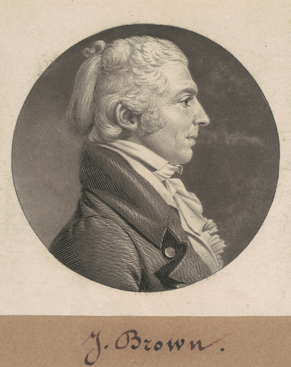 James Brown, Sr. af Charles B. J. Févret de Saint Mémin