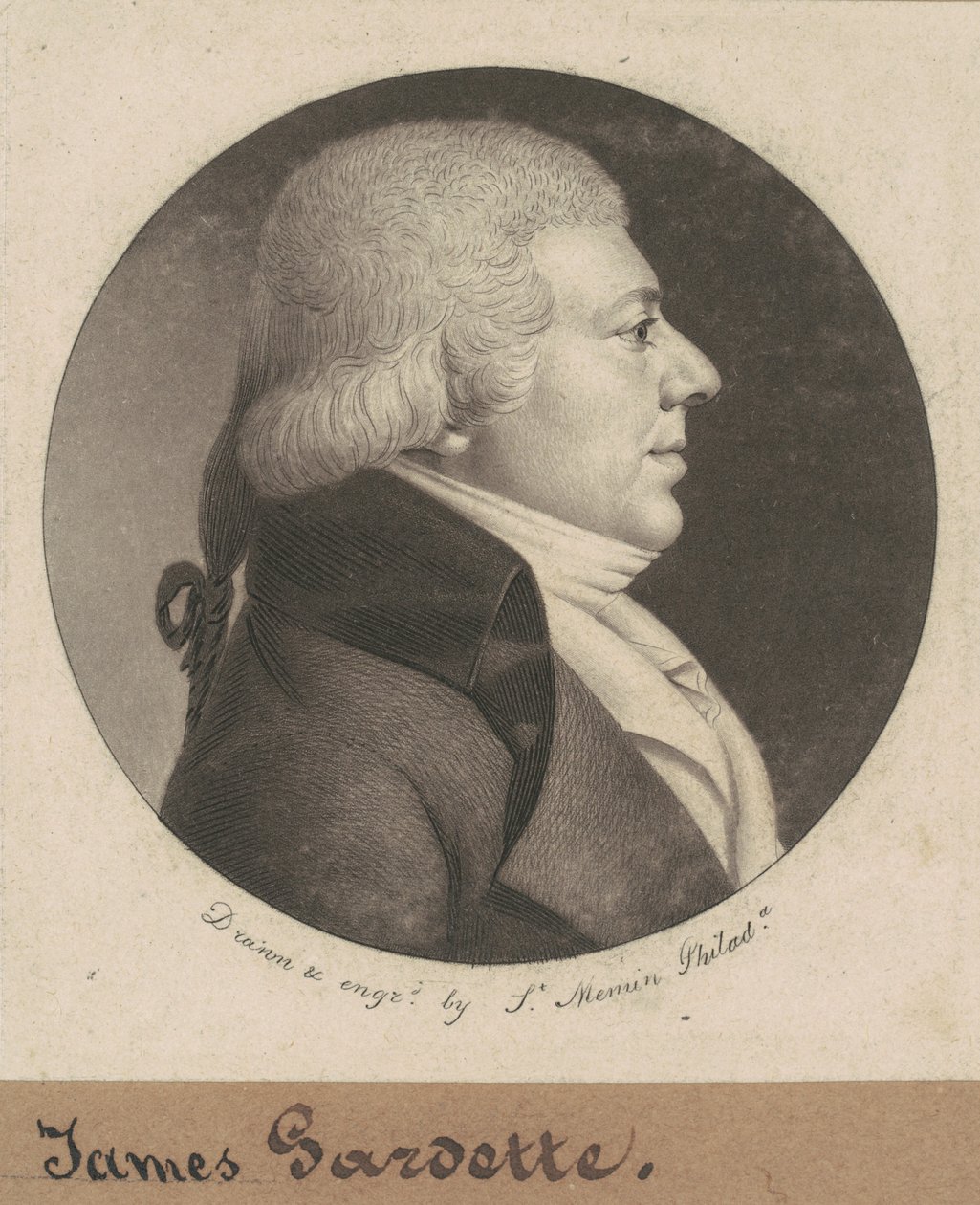 James Gardette af Charles B. J. Févret de Saint Mémin