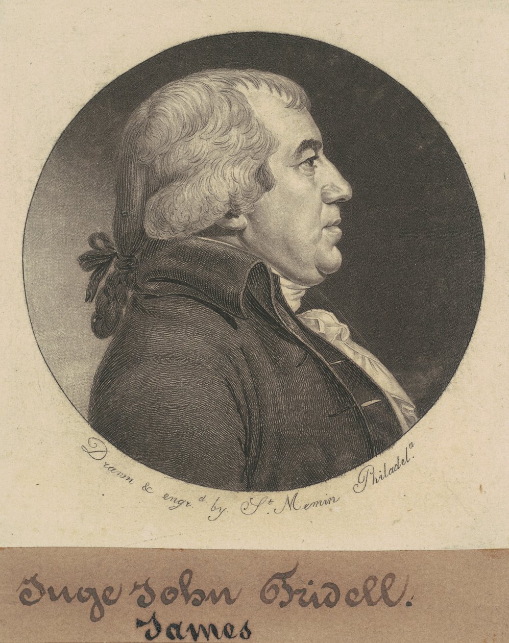 James Iredell af Charles B. J. Févret de Saint Mémin