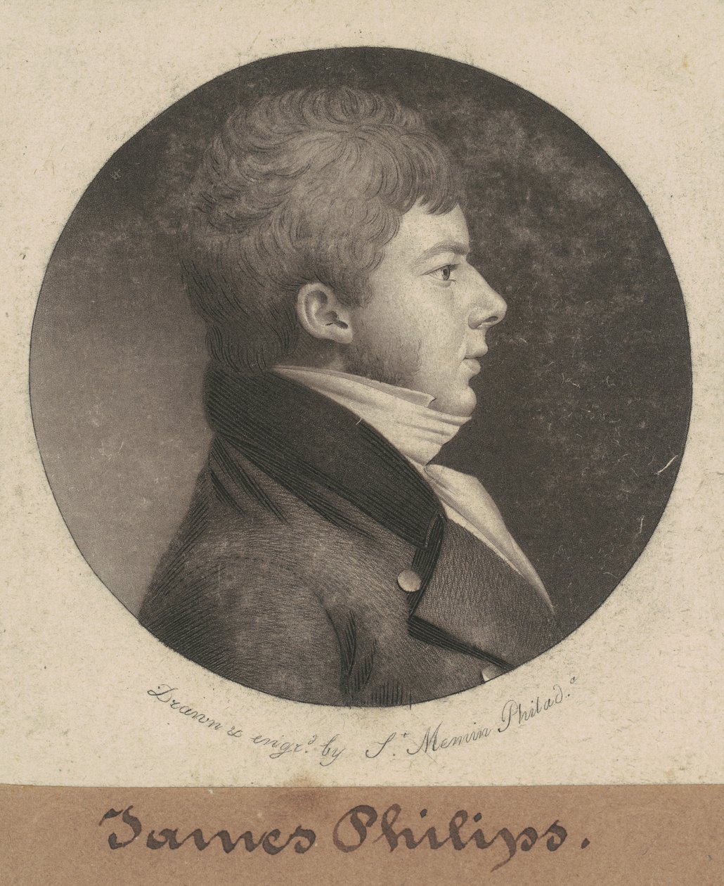 James Philips af Charles B. J. Févret de Saint Mémin