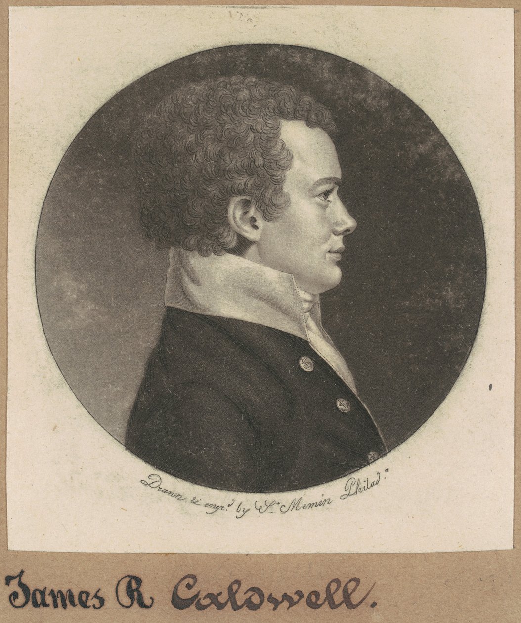 James R. Caldwell af Charles B. J. Févret de Saint Mémin