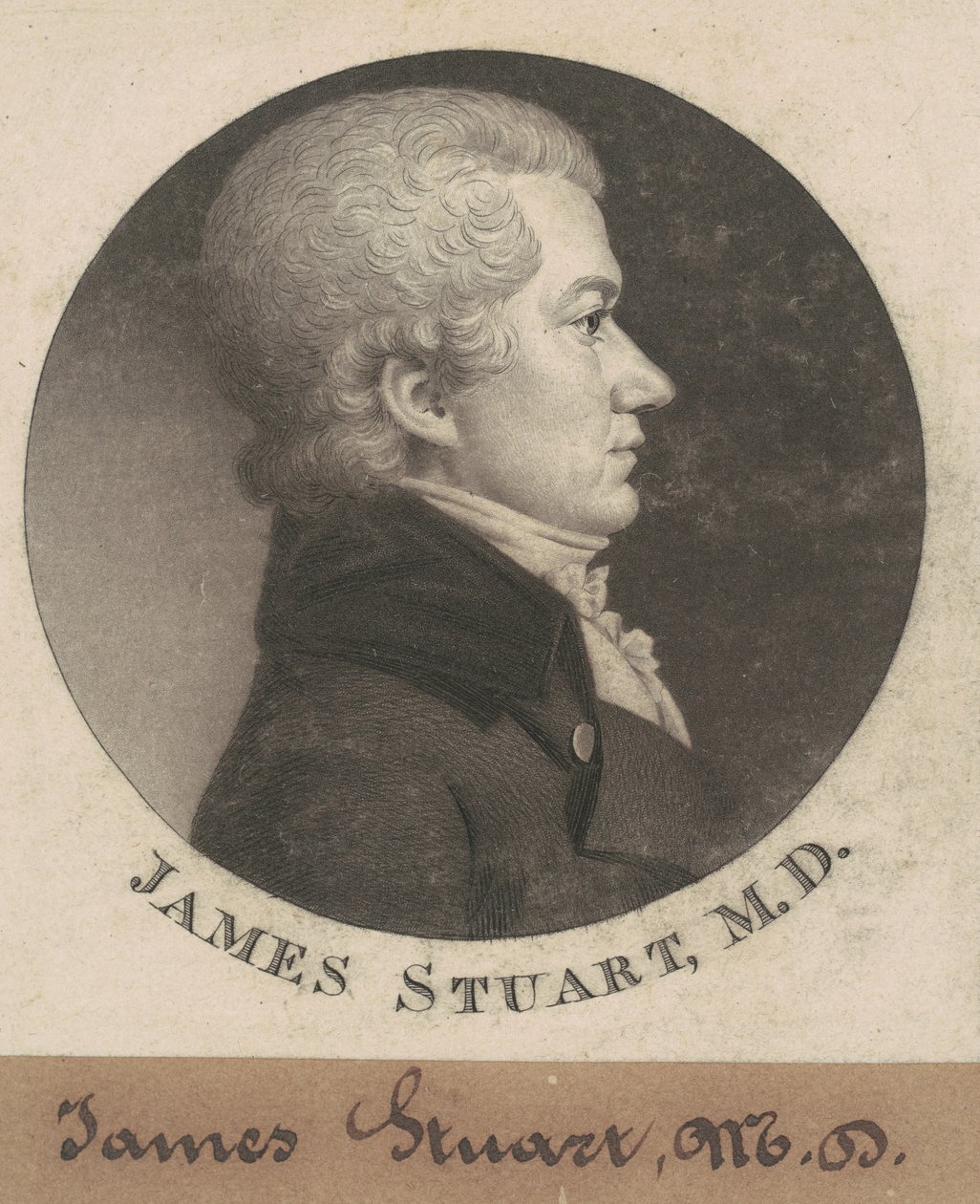 James Stuart af Charles B. J. Févret de Saint Mémin
