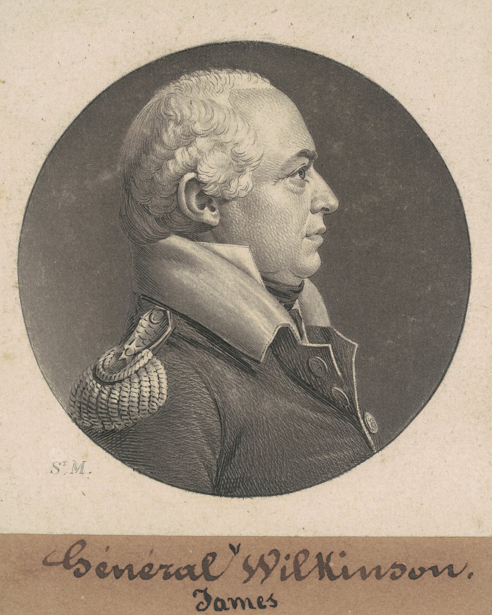 James Wilkinson af Charles B. J. Févret de Saint Mémin