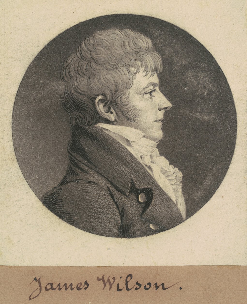 James Wilson af Charles B. J. Févret de Saint Mémin
