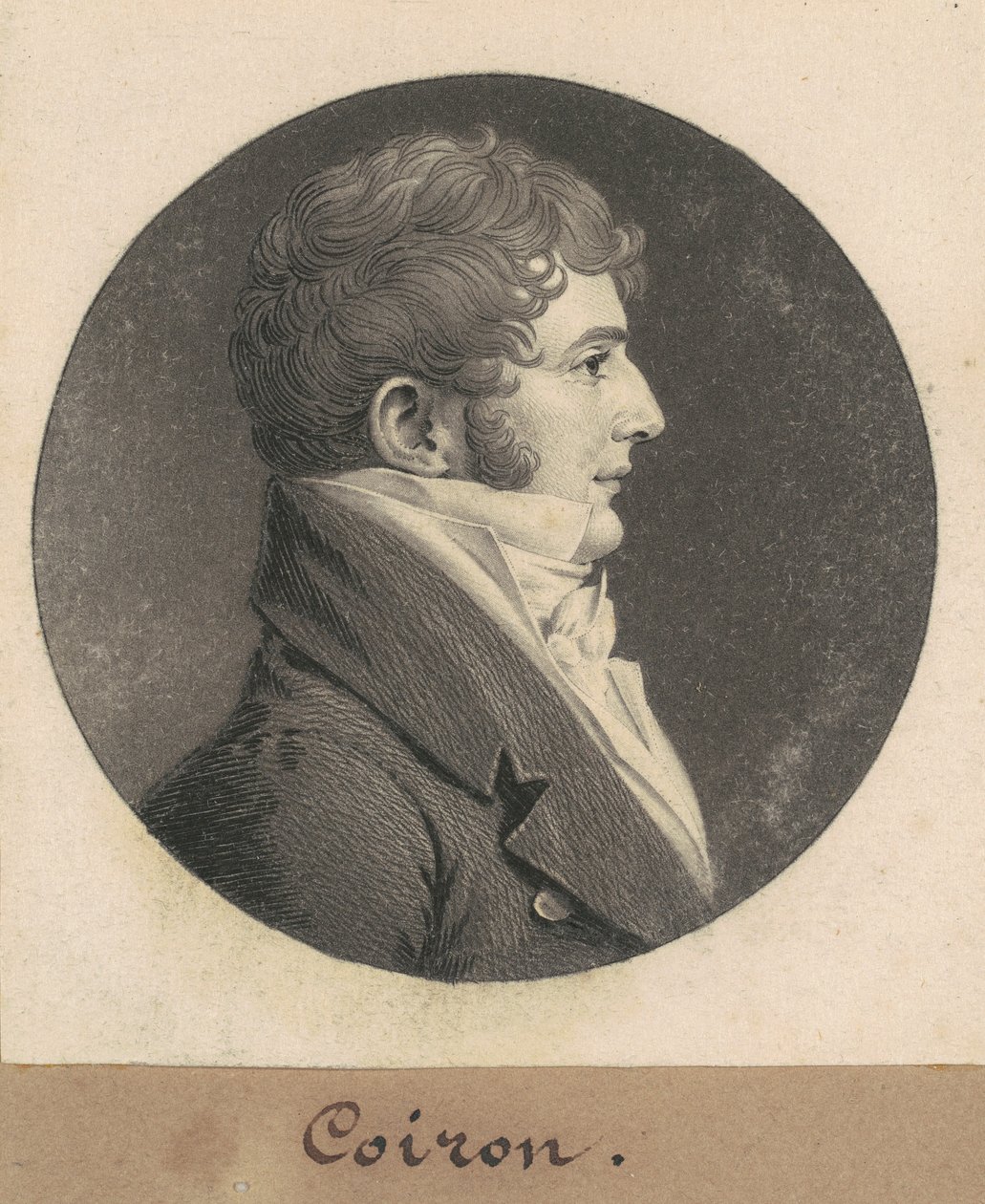 Jean Joseph Coiron af Charles B. J. Févret de Saint Mémin