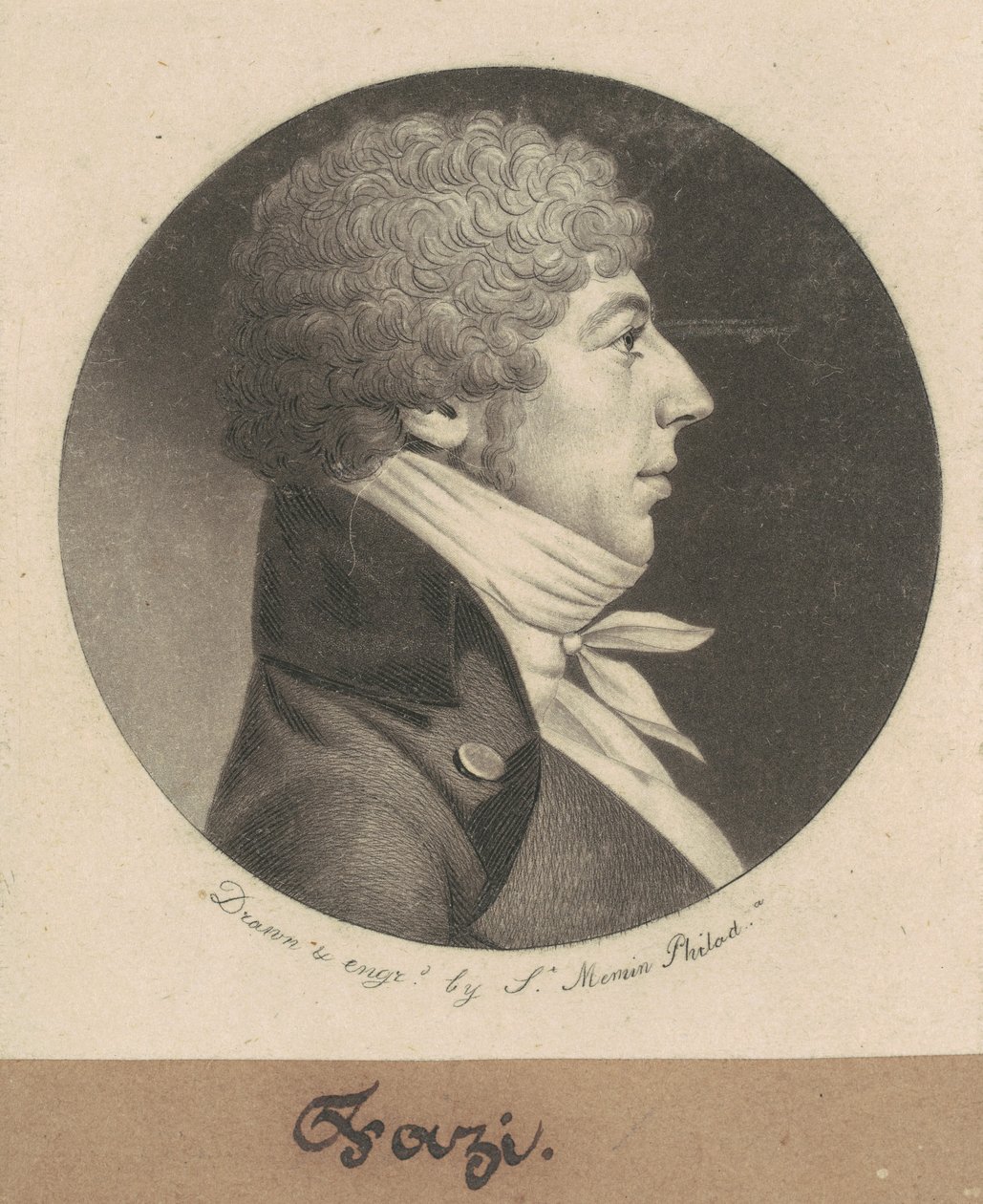 John Solomon Fazi af Charles B. J. Févret de Saint Mémin