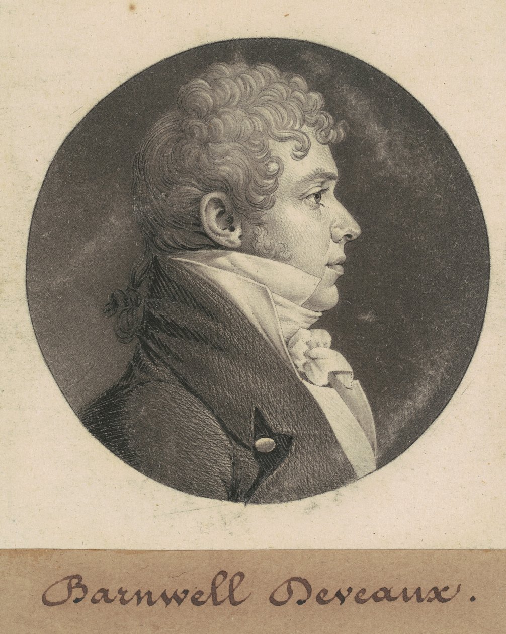 John Barnwell Deveaux af Charles B. J. Févret de Saint Mémin