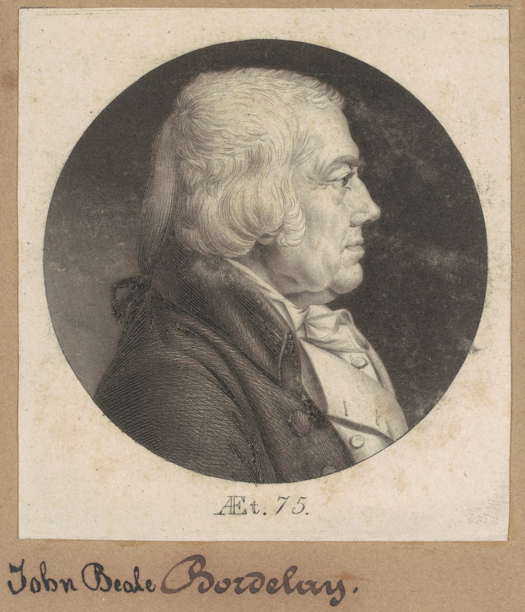 John Beale Bordley af Charles B. J. Févret de Saint Mémin