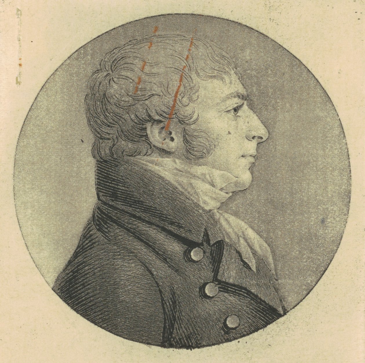 John Carlyle Herbert af Charles B. J. Févret de Saint Mémin
