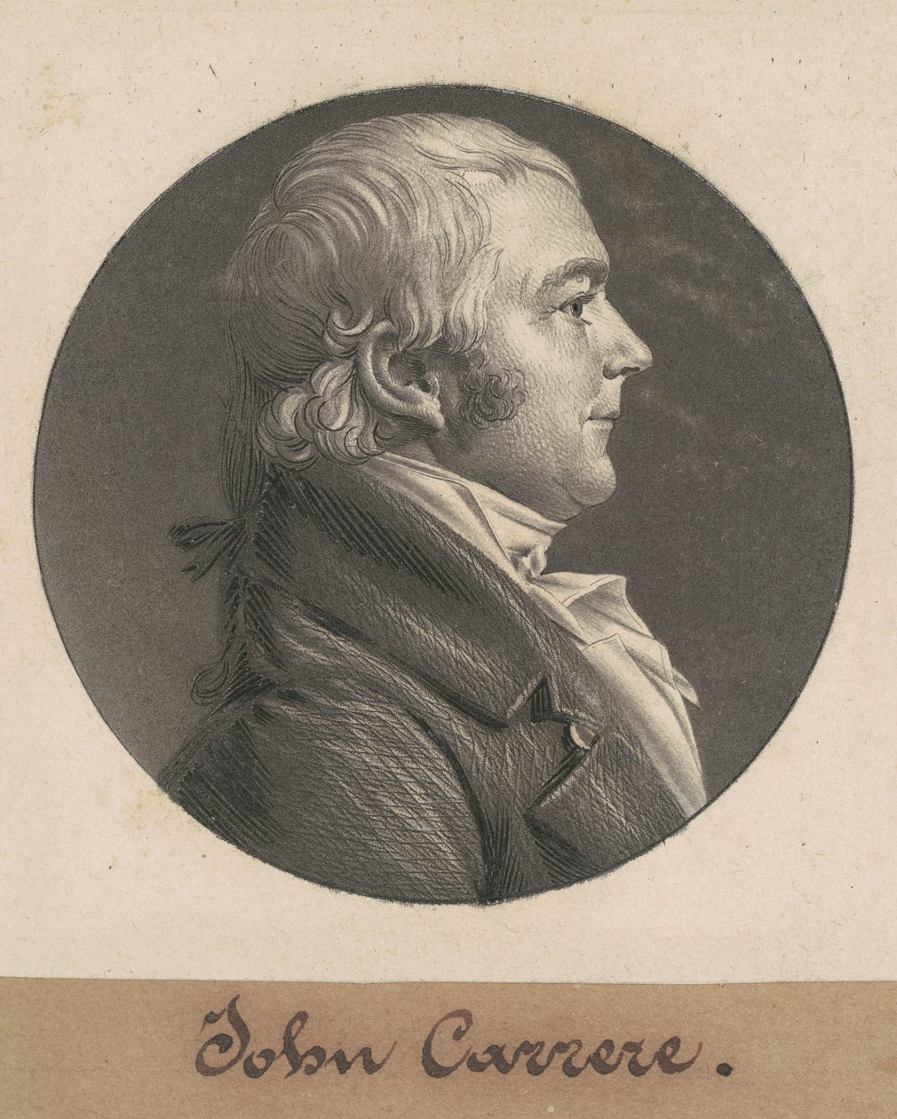 John Carrere af Charles B. J. Févret de Saint Mémin