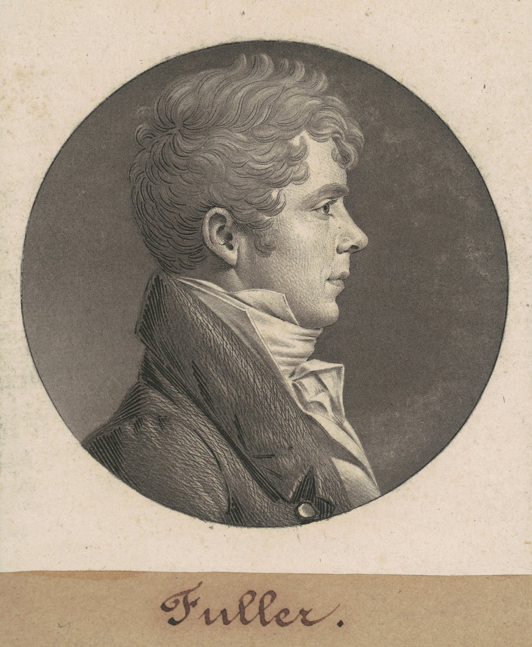 John Coles III af Charles B. J. Févret de Saint Mémin