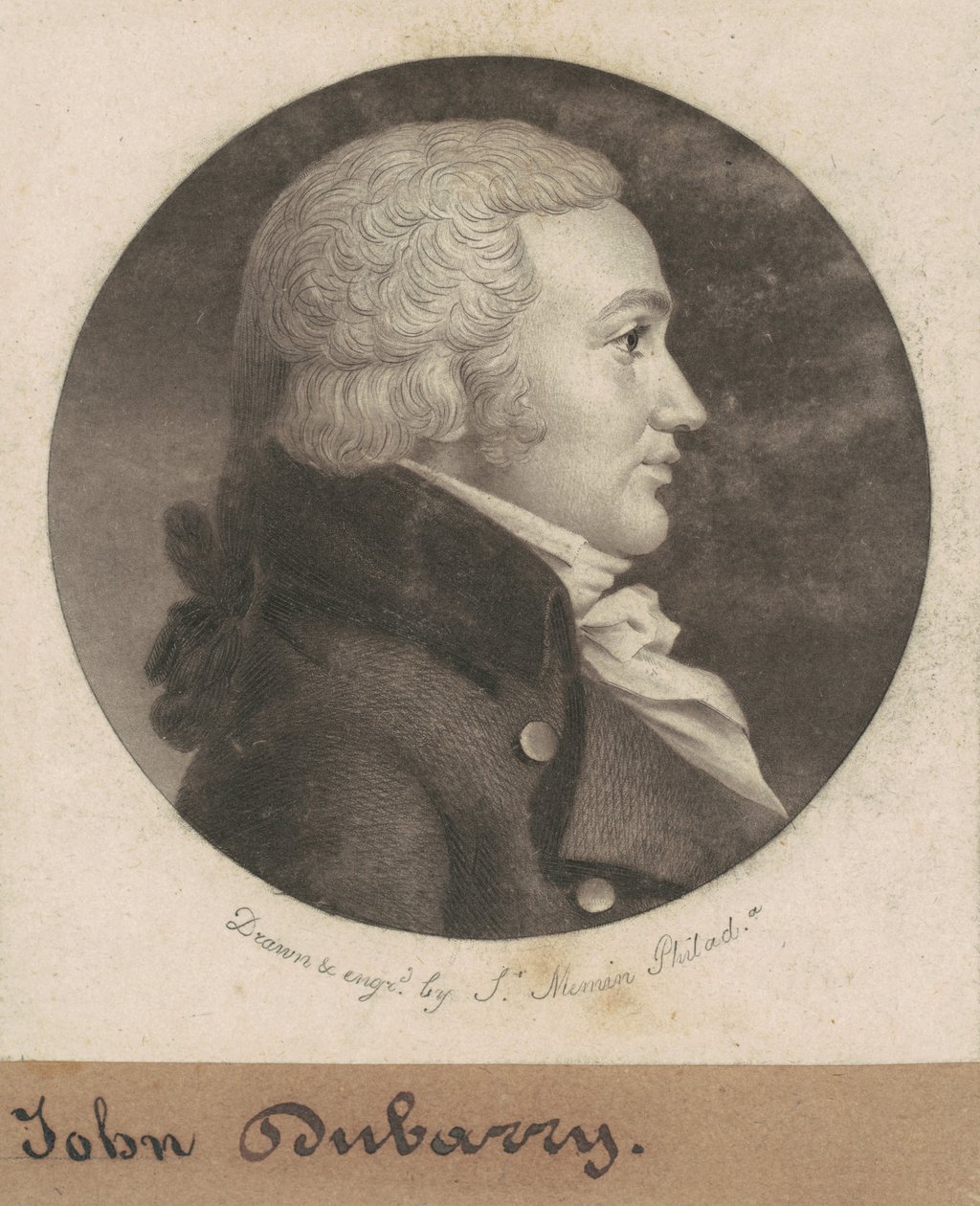 John Dubarry af Charles B. J. Févret de Saint Mémin