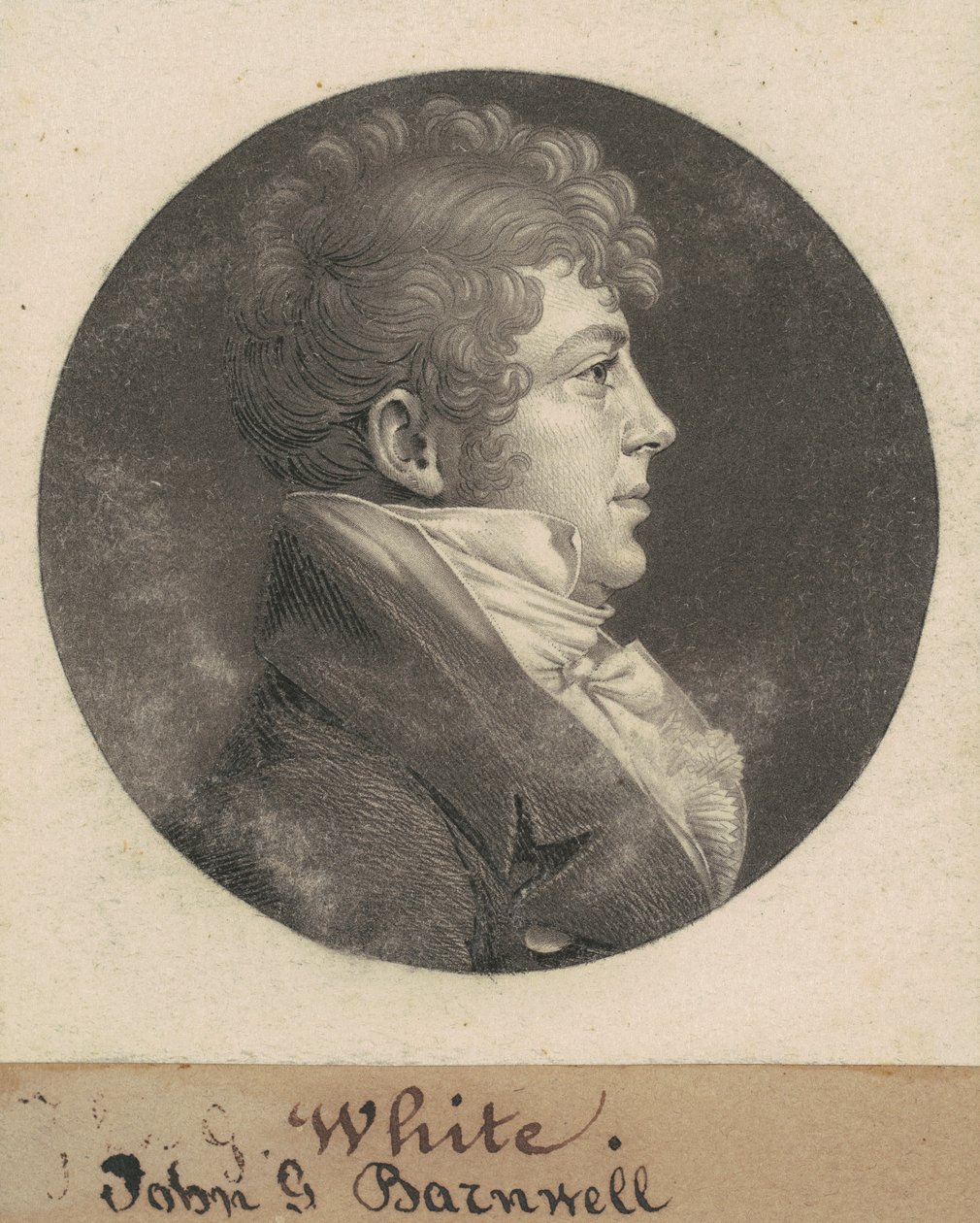 John Gibbes Barnwell af Charles B. J. Févret de Saint Mémin